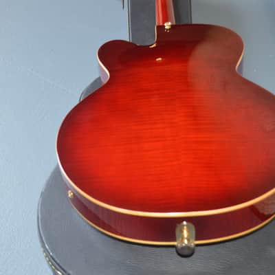 Peerless Leela (16" Cremona) 40th anniversary model Ruby Sunburst, one of 50 made image 13