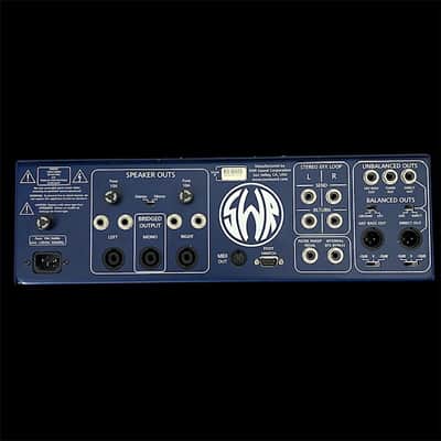 SWR Mo’Bass 900 Watt Bass Amp with tube preamp and built-in effects image 5