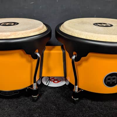 MEINL Journey Series Headliner Bongos - Creamsicle Orange image 2