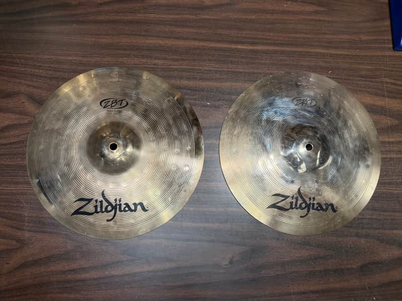 Zildjian ZBT 13" Hi-Hat Top & Bottom Cymbals - Pair Bild 1