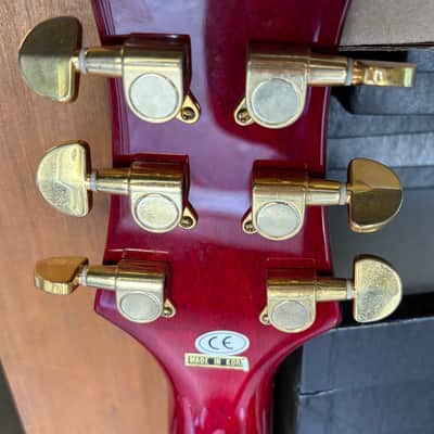 Samick Riff ES-355 335 Style Semi-Hollow Guitar Cherry Red image 4
