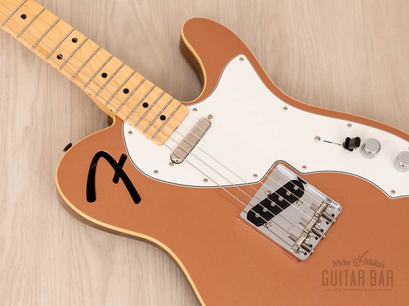 2021 Fender Limited F-Hole Telecaster Thinline Penny, | Reverb Canada