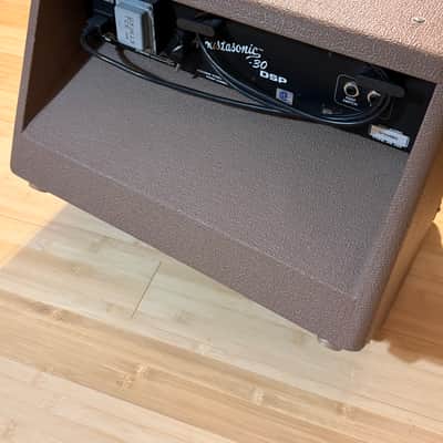 Fender Acoustasonic 30 DSP 2-Channel 30-Watt 1x8" Acoustic Guitar Amp with Onboard Effects 2004 - 2011 - Brown image 3