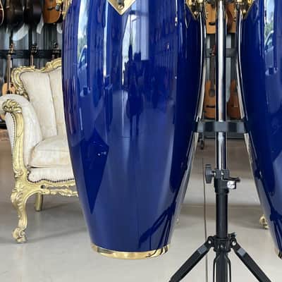 TOCA PERCUSSION KAMAN Limited Edition Blue - Congas + BAGS | Reverb