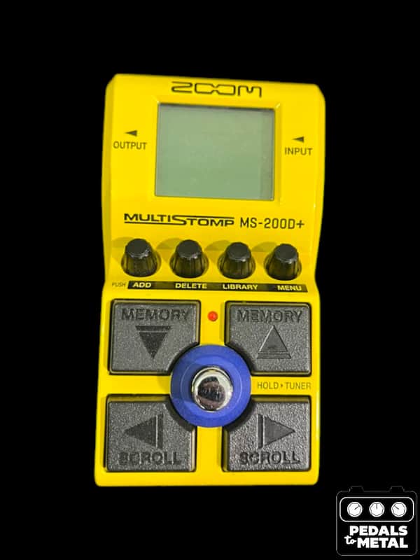 Zoom MS-200D+ MultiStomp 2024 - Present - Yellow - X18968 image 1