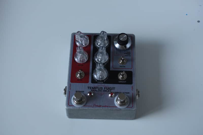 FTelettronica Tempus Fugit Analog Delay Aluminum / Red / Black image 1