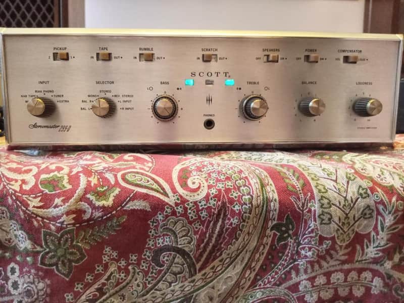 HH Scott 299D integrated tube amplifier in excellent condition - 1960's image 1