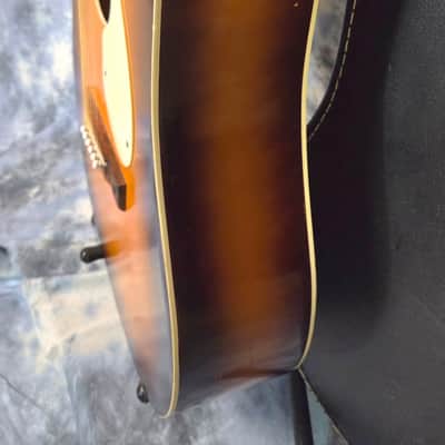 Vintage RARE 1959 Kay K6110 "Western Rhythm" X-Braced Dreadnought Acoustic Guitar Pro Setup New Strings Original Soft Shell Case image 5