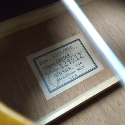 Gibson C-0 Classic Nylon String 1963 image 8