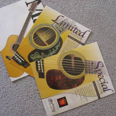 Vintage Martin Guitar Catalog lot image 1