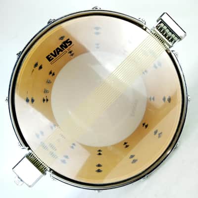 Pearl 12x14" Marching Percussion Snare Drum COW Chrome 12-Lug High-Tension Japan image 12