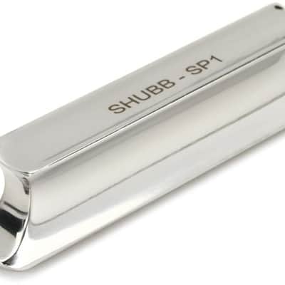 Shubb SP1 Solid Stainless Steel Slide - Semi-bullet Tip with Cutaway image 2