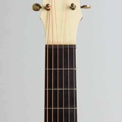 Vivi-Tone  Acousti-Guitar Acoustic Guitar (1936), ser. #587, original black chipboard case. image 5