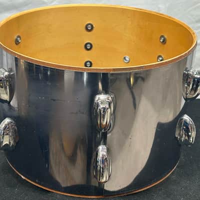 Slingerland 8X12" COW Rack Tom (8145-1045) 90's - Chrome Over Wood image 9