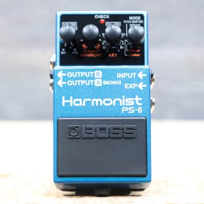 Boss PS-6 Harmonist Four Intelligent Pitch Effects Pitch Shifter Effect Pedal image 1