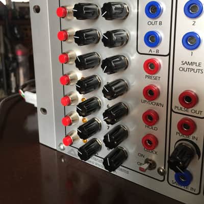 STS Serge Sequencer Shop Panel w/ PS2A Power Supply, 4.5" Chassis w/ Rack Ears and 10 Patch Cables image 5