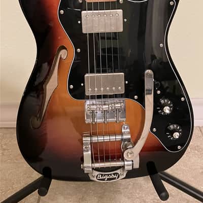 Partscaster - Thinline Telecaster HH Bigsby image 2