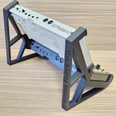 The Analog Source NEW DESIGN 2 Tier 3D Printed Desktop Mounting Stand For Roland Boutique Series A-05 D-05 SH-01A TB-03 Bassline Synthesizers - USA Made image 3