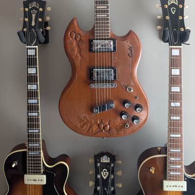 1975 Guild S-100 - Carved image 3