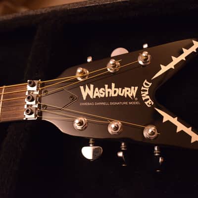 Washburn Dimebag Darrell Dime 333 DimeSlime AAA Slime Flame Top Pantera Signature Guitar Dean ML image 3