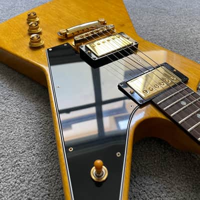 Gibson Custom Shop 1958 Explorer Korina - Black Pickguard image 5