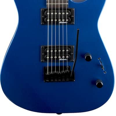 Jackson JS Series JS11 Dinky with Amaranth Fretboard Metallic Blue image 2