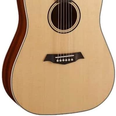 Parkwood S26GT Dreadnought Body Semi Acoustic Guitar - Natural image 1