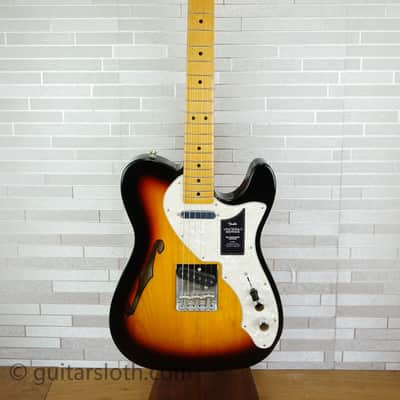 Fender Vintera II '60s Telecaster Thinline with Maple Fretboard - 3-Color Sunburst image 12
