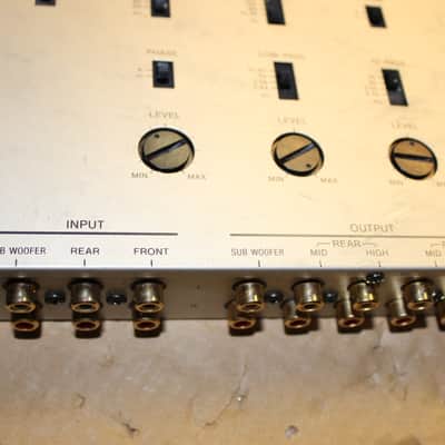 Sony XEC-1000 5-Way Electronic Crossover image 7