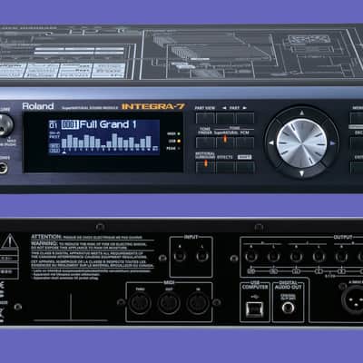 Roland Integra-7 SuperNatural Sound Module 2012 - Present - Black