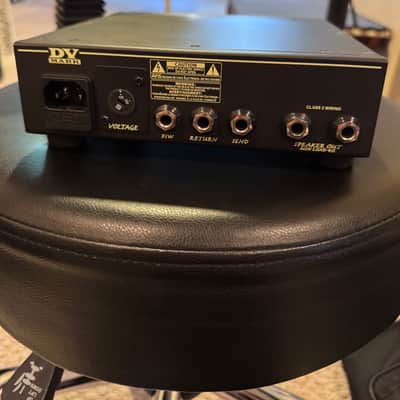 DV Mark DV Micro 60 CMT Ciro Manna Signature 2-Channel 60-Watt Guitar Amp Head 2020 - Present - Gold / Black image 3