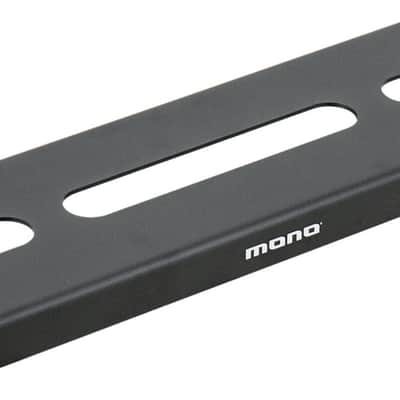 MONO LITE+ Pedalboard, 18" x 5.7" w/ TICK+ 2.0 Accessory Case 2.0, Black image 3
