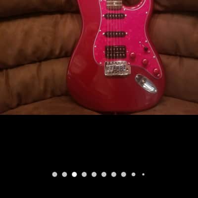 Fender Squier Classic Vibe 70's HSS  Stratocaster  W/ Major Upgrades  Candy Apple Red image 1