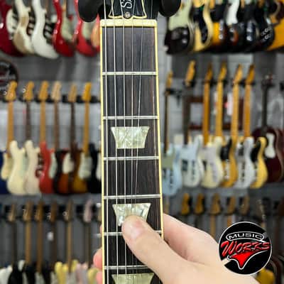 Gibson Les Paul Standard 1981 Cherry Refin + Flametone 59 Classic Paf Double White Bobbin Set image 4