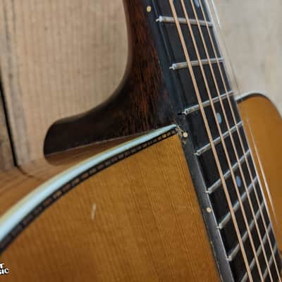 S.L. Mossman Flint Hills Dreadnought Acoustic 1974 w/ Hard Case image 10