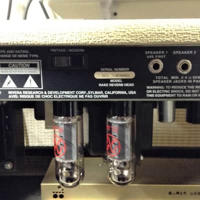 Vintage Rivera Rake Reverb Head image 8