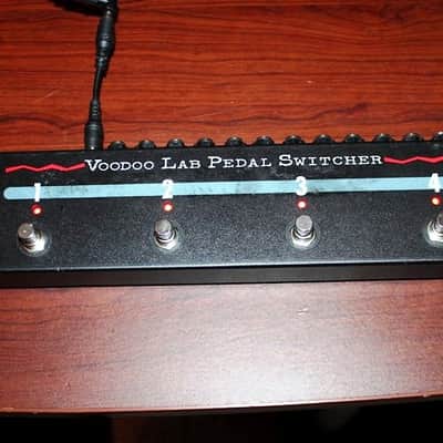 Voodoo Lab Pedal Switcher 4 channel looper true bypass pedal switcher image 1