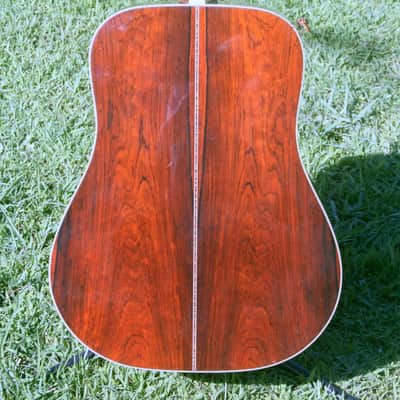 1984 Yairi YW800 B. Rosewood Jacaranda Japan Vintage - Natural+Vintage Hard Case image 8