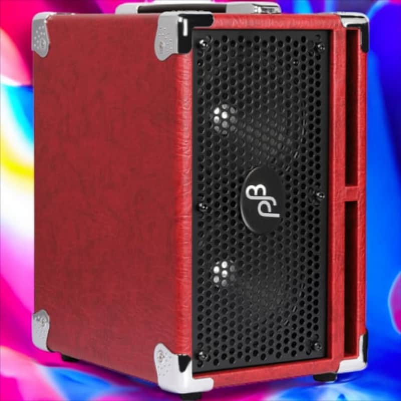 Phil Jones C2 Compact 2 200-Watt 2x5" Bass Speaker Cabinet 2020s - Black image 1