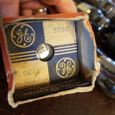 Ken-Rad etc. ONE (1) 5Y3G rectifier tNOS AT1000 TESTED Vacuum Tube hanging filament Coke Bottle 5Y3 1939-1950 image 6