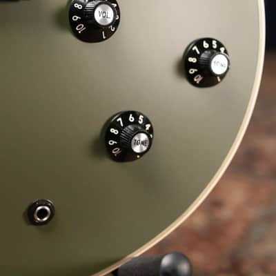 EVH SA-126 Special Semi-Hollow Electric Guitar - Matte Army Drab with Hardshell Case image 13