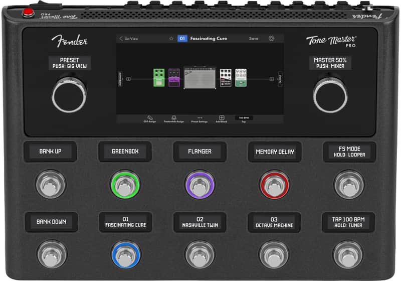 Fender Tone Master Pro Multi-Effect Guitar Processor image 1