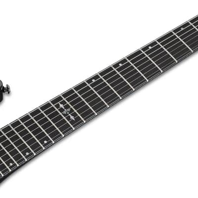 Schecter Hellraiser Hybrid C-7 Trans Black Burst image 5