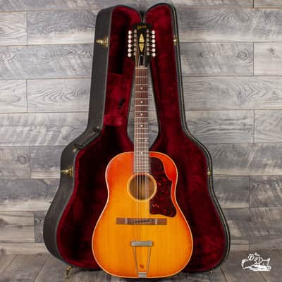 1961 Gibson B-45-12 String Acoustic Guitar image 14