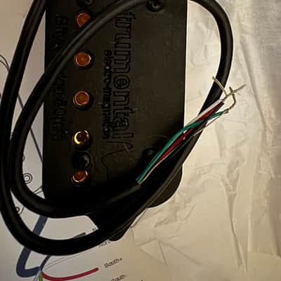 Instrumental Pickups Stfy4 regular spaced 2025 - Black and gold image 2
