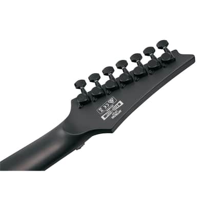 Ibanez Iron Label Xiphos Series XPTB720 7-String Electric Guitar, Black Flat image 9