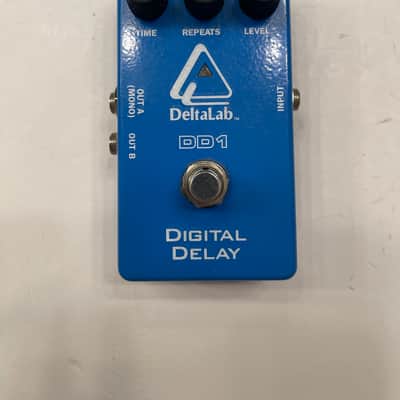 Deltalab DD-1 Stereo Digital Delay Echo Rare Guitar Effect Pedal image 1