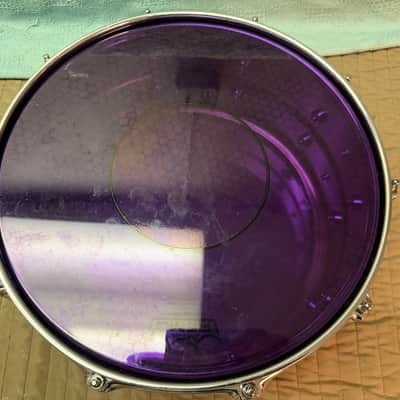 Ludwig. Supraphonic Lm 402 6.5 x 14” snare drum excellent USA top seller image 7
