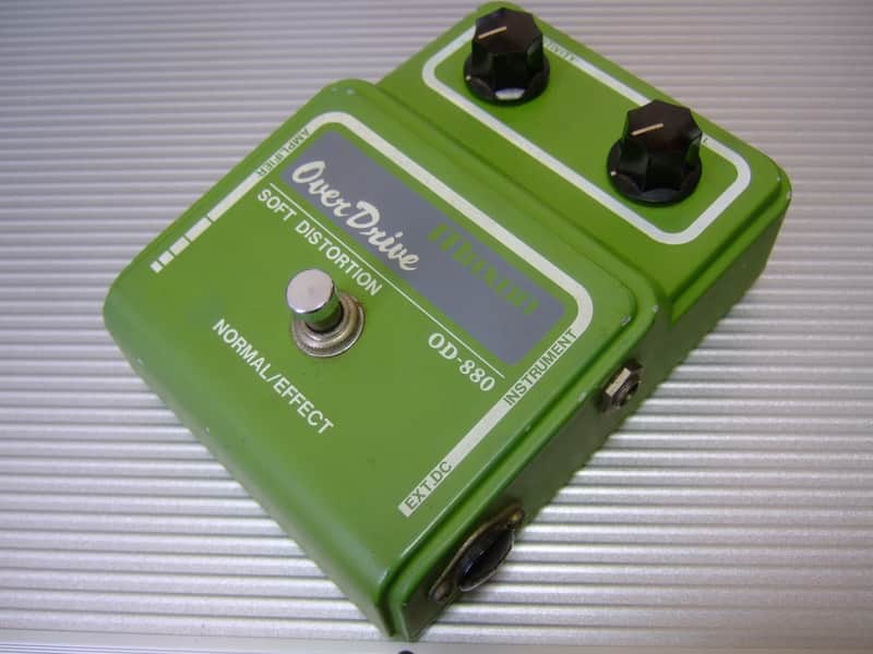 Vintage Maxon OD-880 Soft Distortion 1976 - 1982 - Green image 1
