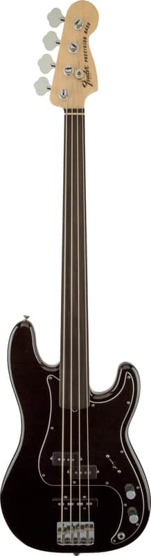 Fender Tony Franklin Fretless Precision Bass in Black image 1